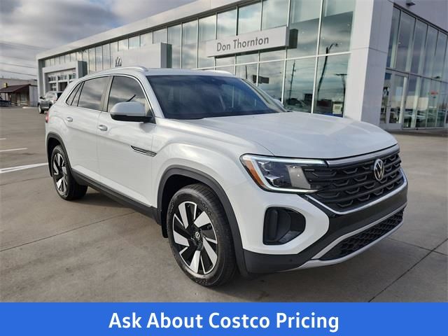 Opal White Pearl 2026 Volkswagen Atlas Cross Sport SUV / Crossover All-Wheel Drive 8-Speed Automatic