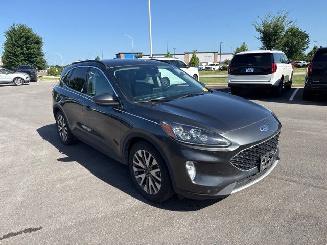 Gray (Magnetic Metallic) 2020 Ford Escape Hybrid SUV / Crossover Front-Wheel Drive Continuously Variable Transmission