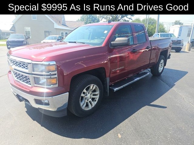 Red (Deep Ruby Metallic) 2014 Chevrolet Silverado 1500 Pickup Truck Four-Wheel Drive 6-Speed Automatic Overdrive