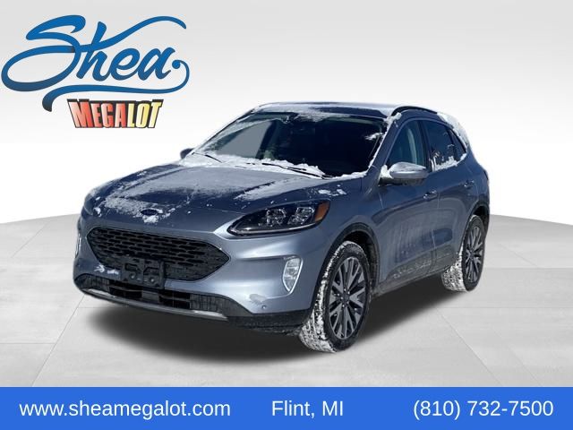 Silver 2022 Ford Escape Titanium AWD SUV / Crossover All-Wheel Drive 8-Speed Automatic