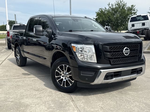2020 Nissan Titan SV Black at Central Houston Nissan