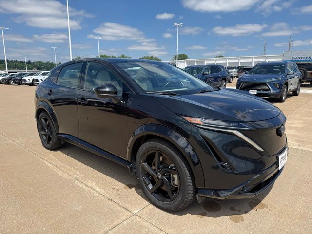 Northern Lights Metallic 2023 Nissan Ariya Evolve+ e-4ORCE SUV / Crossover All-Wheel Drive Continuously Variable Transmission