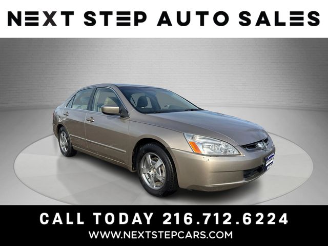 Desert Mist Metallic 2005 Honda Accord Hybrid Hybrid FWD Sedan Front-Wheel Drive 5-Speed Automatic