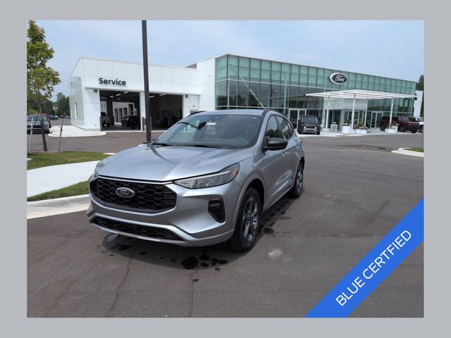 Silver Metallic 2024 Ford Escape SUV / Crossover All-Wheel Drive 8-Speed Automatic