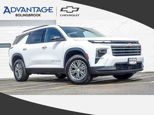 Summit White 2026 Chevrolet Traverse SUV / Crossover Four-Wheel Drive 8-Speed Automatic