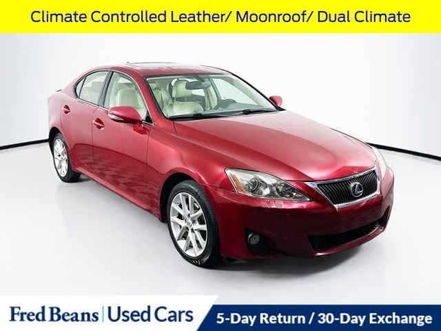 Matador Red Mica 2012 Lexus IS 250 Sedan AWD Sedan All-Wheel Drive 6-Speed Automatic