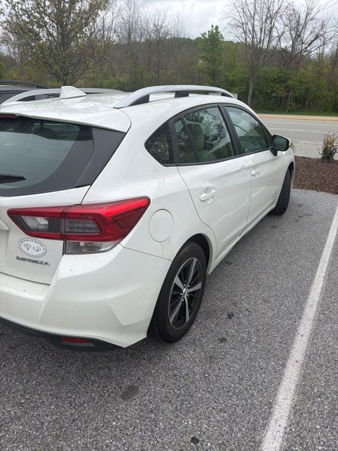 2020 Subaru Impreza Premium White at Rafferty Subaru