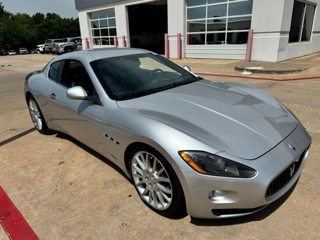 Silver 2009 Maserati GranTurismo Coupe Rear-Wheel Drive 6-Speed Automatic