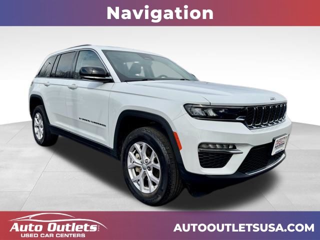 Bright White Clearcoat 2022 Jeep Grand Cherokee Limited 4WD SUV / Crossover Four-Wheel Drive 8-Speed Automatic