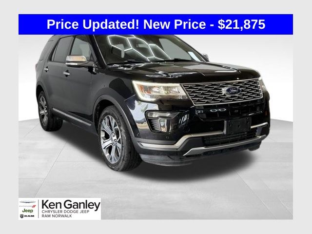 Shadow Black 2018 Ford Explorer SUV / Crossover All-Wheel Drive 6-Speed Automatic