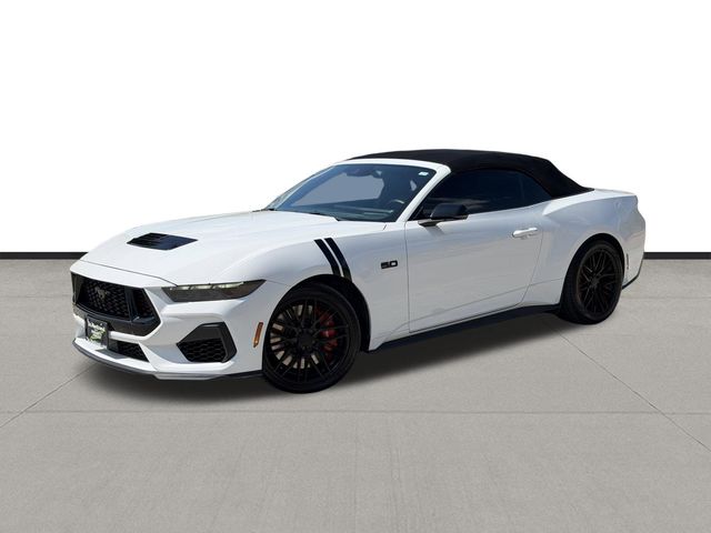 2024 Ford Mustang GT Premium White at Texan Dodge Chrysler Jeep Ram