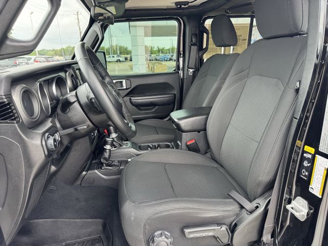 2022 Jeep Wrangler Unlimited Sport S Black at Wharton Ford