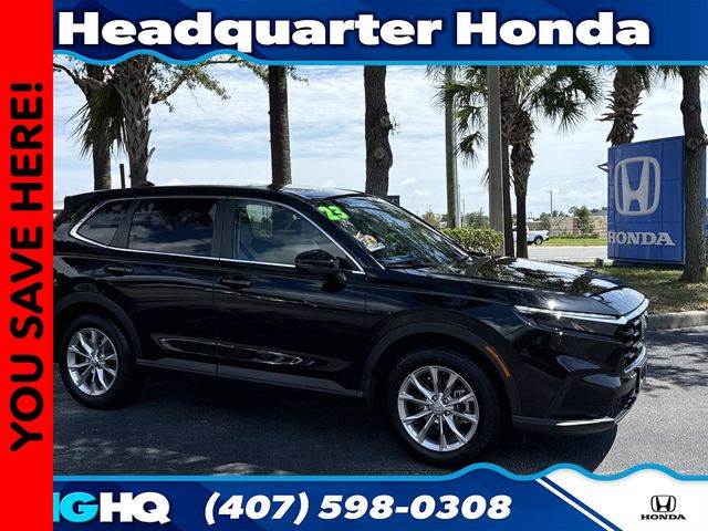 Crystal Black Pearl 2023 Honda CR-V EX AWD SUV / Crossover All-Wheel Drive Continuously Variable Transmission