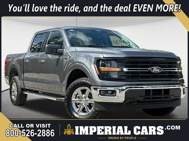 Carbonized Gray Metallic 2025 Ford F-150 Pickup Truck Four-Wheel Drive Automatic