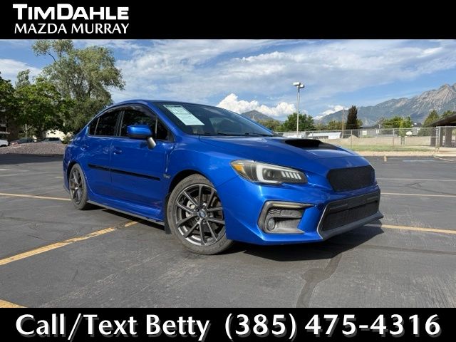 WR Blue Pearl 2019 Subaru WRX Sedan All-Wheel Drive Continuously Variable Transmission