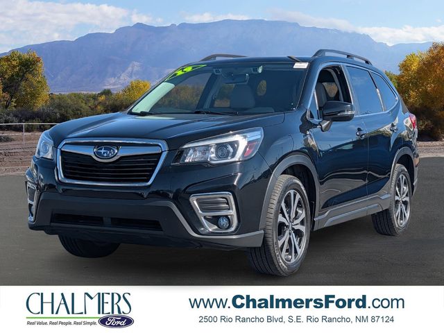 Crystal Black Silica 2019 Subaru Forester 2.5i Limited AWD SUV / Crossover All-Wheel Drive Continuously Variable Transmission