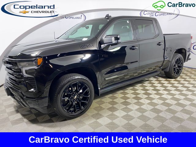 Black 2024 Chevrolet Silverado 1500 Pickup Truck Four-Wheel Drive Automatic