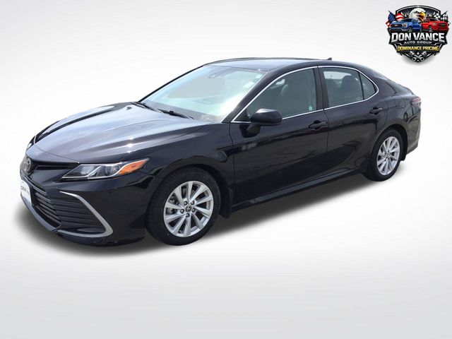 Midnight Black Metallic 2021 Toyota Camry Sedan Front-Wheel Drive 8-Speed Automatic