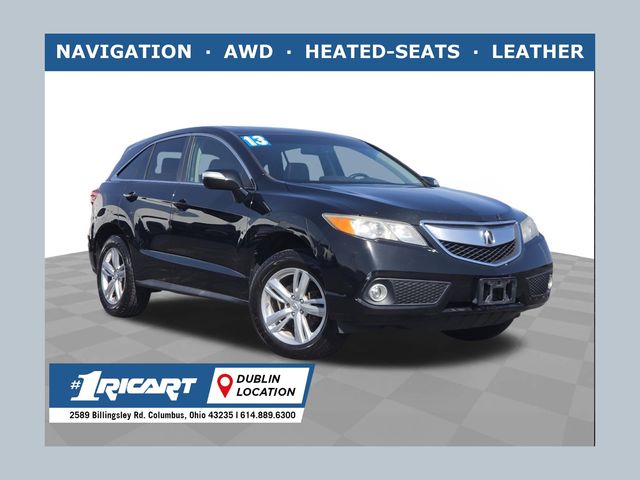 Crystal Black Pearl 2013 Acura RDX AWD with Technology Package SUV / Crossover All-Wheel Drive 6-Speed Automatic