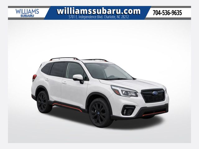 Crystal White Pearl 2020 Subaru Forester SUV / Crossover All-Wheel Drive Continuously Variable Transmission