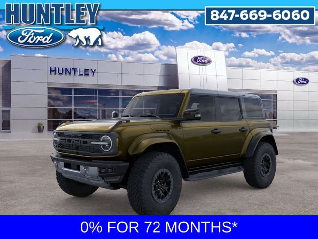 Green Metallic 2025 Ford Bronco Raptor SUV / Crossover Four-Wheel Drive Automatic