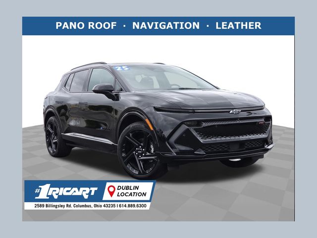 Black 2025 Chevrolet Equinox EV RS AWD SUV / Crossover All-Wheel Drive 1-Speed Automatic