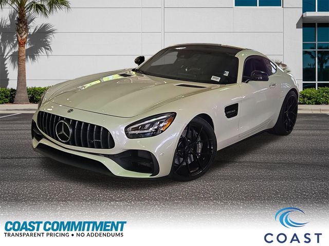 Diamond White 2020 Mercedes-Benz AMG GT Coupe RWD Coupe Rear-Wheel Drive 7-Speed Automatic