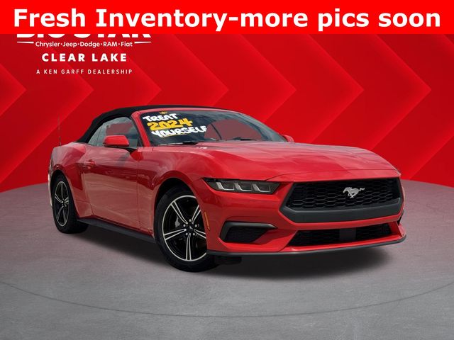 2024 Ford Mustang EcoBoost Premium Red at Baytown Hyundai