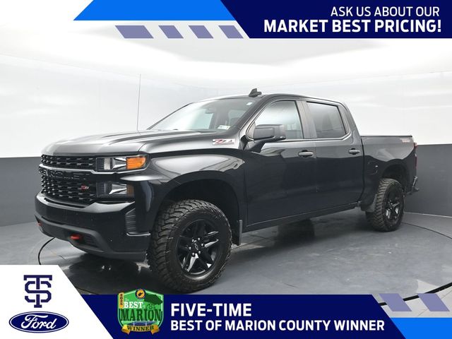 Black 2019 Chevrolet Silverado 1500 Pickup Truck Four-Wheel Drive 6-Speed Automatic Overdrive