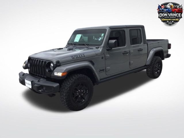 Sting-Gray Clearcoat 2023 Jeep Gladiator Pickup Truck Four-Wheel Drive 8-Speed Automatic