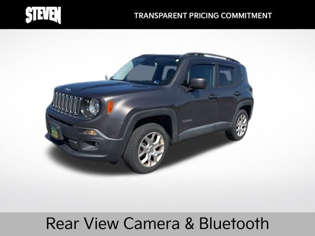 Gray (Granite Crystal Metallic Clearcoat) 2017 Jeep Renegade Latitude 4WD SUV / Crossover Four-Wheel Drive 9-Speed Automatic