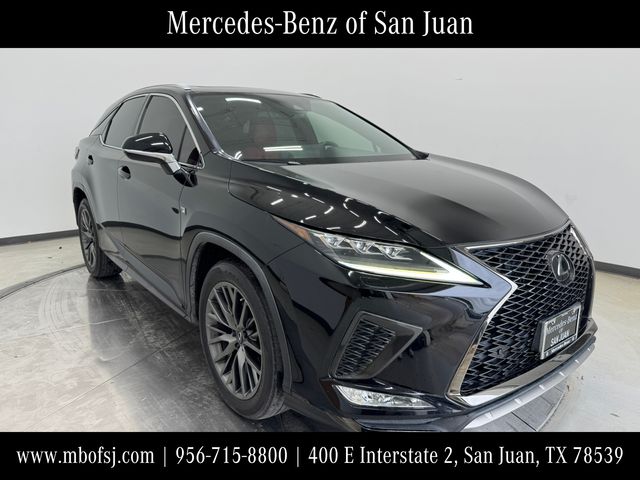 Black (Obsidian) 2020 Lexus RX 350 F Sport Performance AWD SUV / Crossover All-Wheel Drive 8-Speed Automatic