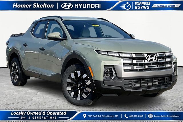 Sage Gray 2026 Hyundai Santa Cruz Pickup Truck Front-Wheel Drive 8-Speed Automatic
