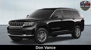 Diamond Black Crystal Pearlcoat 2024 Jeep Grand Cherokee L Limited 4WD SUV / Crossover Four-Wheel Drive 8-Speed Automatic
