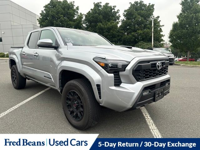 Celestial Silver Metallic 2025 Toyota Tacoma Pickup Truck Four-Wheel Drive 8-Speed Automatic