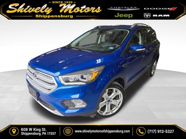 Lightning Blue Metallic 2019 Ford Escape SUV / Crossover All-Wheel Drive 6-Speed Automatic