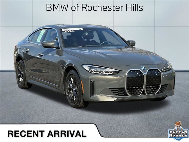 Individual Dravit Gray Metallic 2024 BMW i4 eDrive35 Gran Coupe FWD Sedan Rear-Wheel Drive Automatic