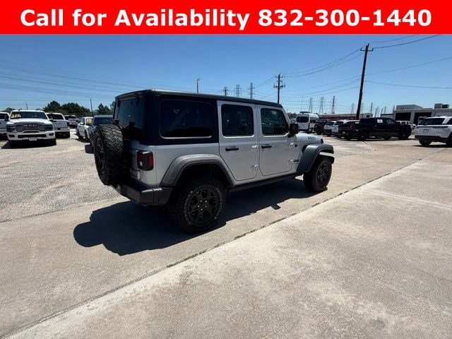 2023 Jeep Wrangler Base 4xe Silver at DeMontrond Gulf Freeway