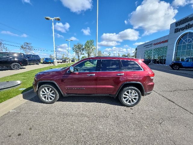2017 Jeep Grand Cherokee Limited - Velvet Red Pearlcoat exterior view 2