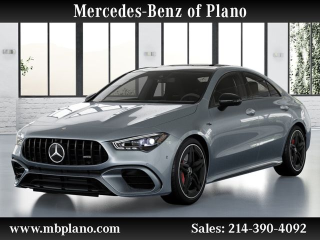 Cirrus Silver Metallic 2026 Mercedes-Benz CLA Coupe  8-Speed Automatic