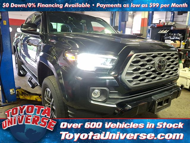 Black 2023 Toyota Tacoma Pickup Truck Four-Wheel Drive 6-Speed Automatic