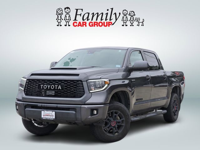 Midnight Black Metallic 2020 Toyota Tundra TRD Pro CrewMax 4WD Pickup Truck Four-Wheel Drive 6-Speed Automatic