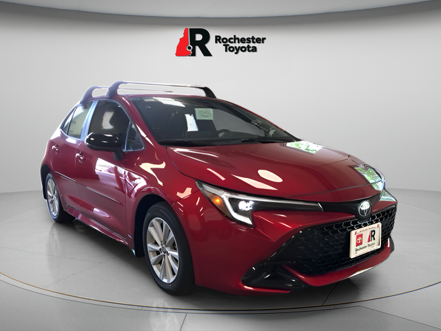 Red 2026 Toyota Corolla Hatchback SE FWD Hatchback Front-Wheel Drive Continuously Variable Transmission