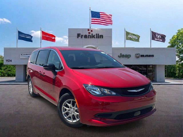 Red 2025 Chrysler Voyager Minivan Front-Wheel Drive 9-Speed Automatic