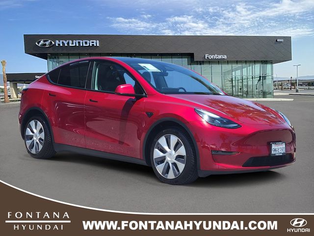 Red 2024 Tesla Model Y Long Range AWD SUV / Crossover All-Wheel Drive 1-Speed Automatic
