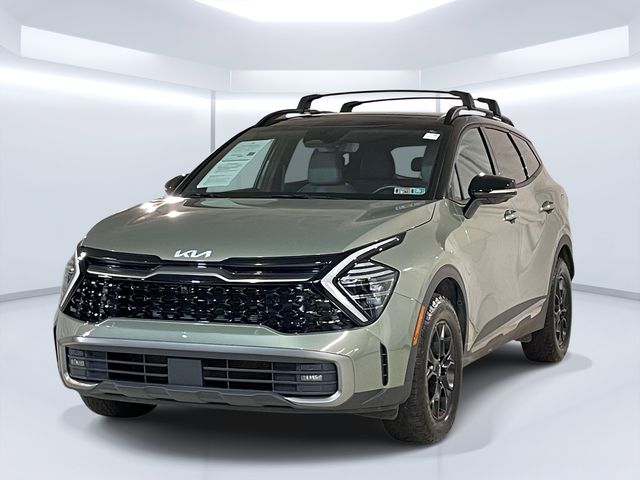 Jungle Green/Ebony Black Roof 2023 Kia Sportage SUV / Crossover All-Wheel Drive 8-Speed Automatic