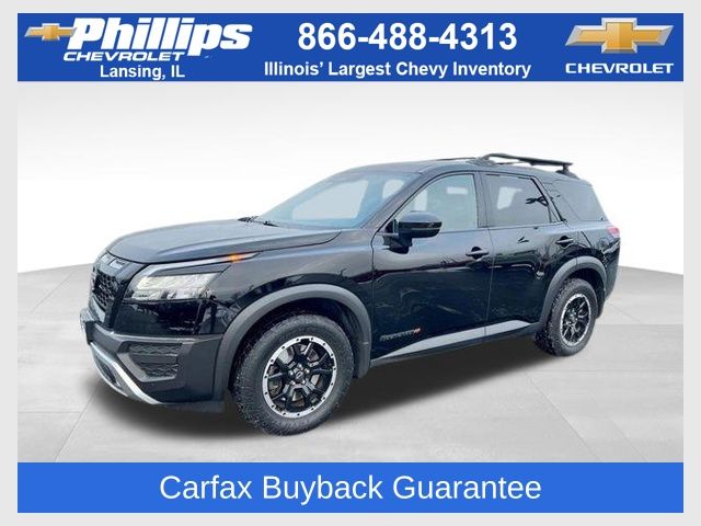 Super Black 2023 Nissan Pathfinder Rock Creek 4WD SUV / Crossover All-Wheel Drive 9-Speed Automatic