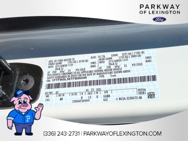 New 2026 White Ford Lariat image 37