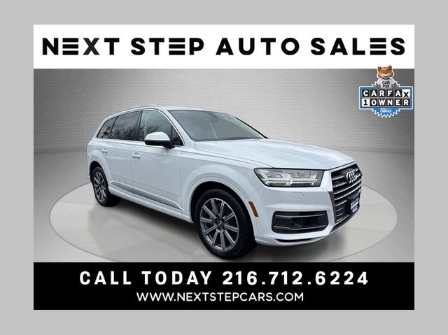 Glacier White Metallic 2018 Audi Q7 3.0 TFSI quattro Prestige SUV / Crossover All-Wheel Drive 8-Speed Automatic