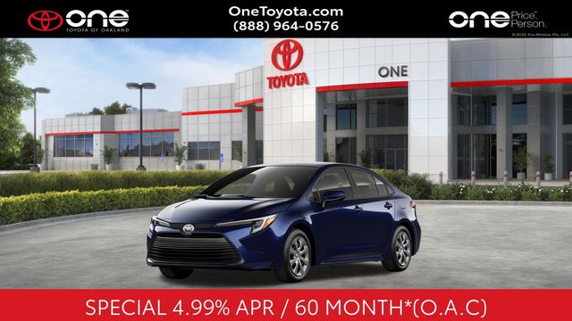 Bluprint 2026 Toyota Corolla Hybrid LE FWD Sedan Front-Wheel Drive Continuously Variable Transmission